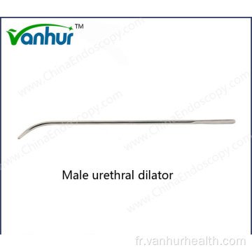 Dilatateur urétral masculin d&#39;instruments chirurgicaux d&#39;urologie